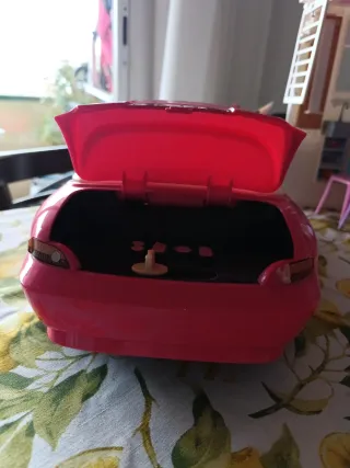Coche y moto Barbie
