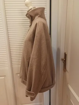 ABRIGO LANA ZARA NUEVO, T-L