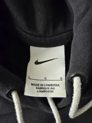 Sudadera Nike Negra con Capucha