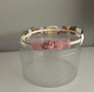 Diadema/Tiara Comunión Flores