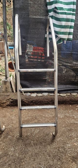 Escalera Piscina Acero Inoxidable