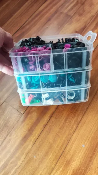 Kit 680 Clips + Herramientas para Parachoques