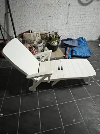 Tumbonas de piscina o playa