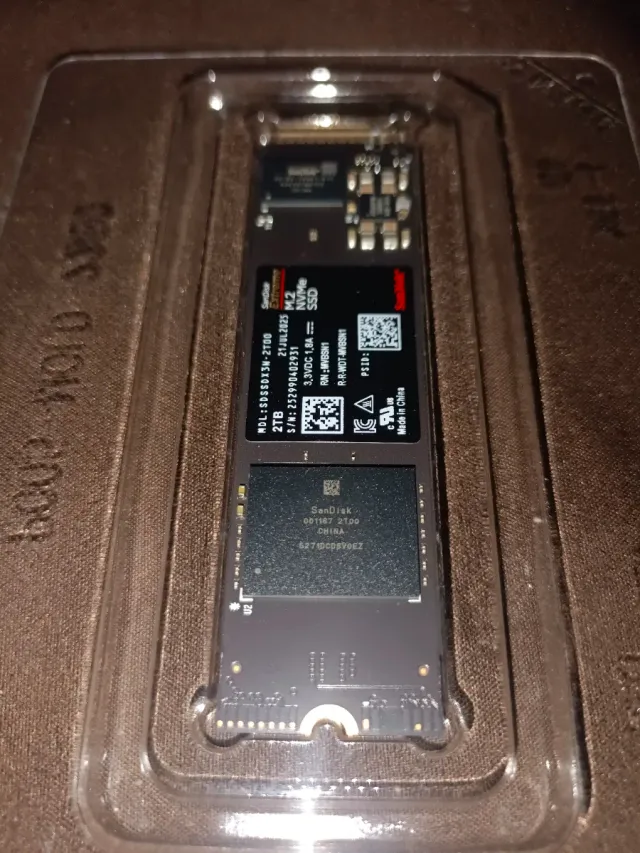 SSD M.2 NVME SanDisk Extreme 2TB PCIE 4.0