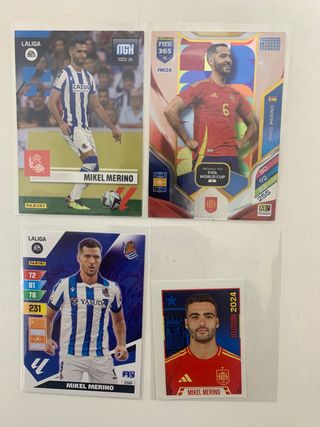 Cromos Mikel Merino Real Sociedad