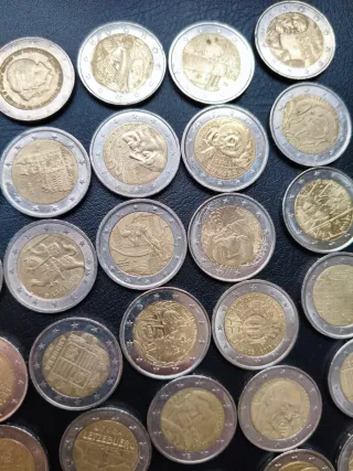 Lote 30 monedas 2€ conmemorativas