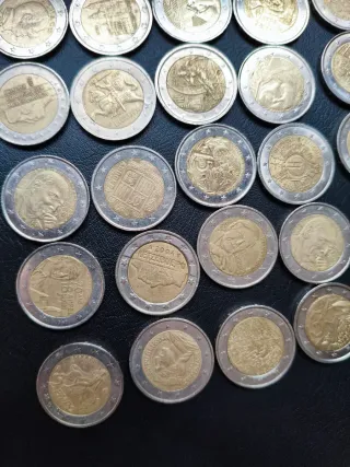 Lote 30 monedas 2€ conmemorativas