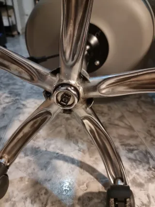 Silla de escritorio gris