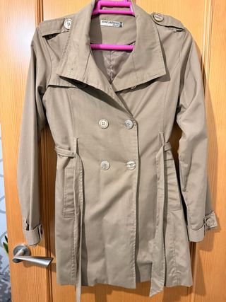 Gabardina entallada ANNE LAGRANGE Talla S