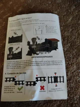 Tren con Luz, Sonido y Humo