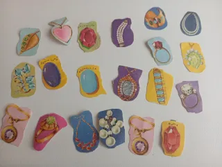 Cromos Joyas Colección Años 80. Son 20 cromos