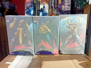 Set 3 Robot ModeroiD Gokin Balking Raiking Gaiking
