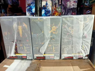 Set 3 Robot ModeroiD Gokin Balking Raiking Gaiking