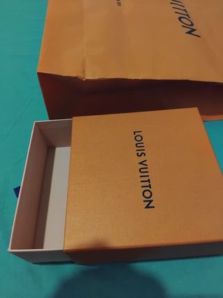 Bolsa y caja Louis Vuitton naranja