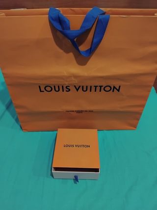 Bolsa y caja Louis Vuitton naranja