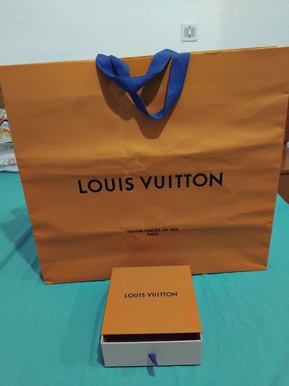 Bolsa y caja Louis Vuitton naranja