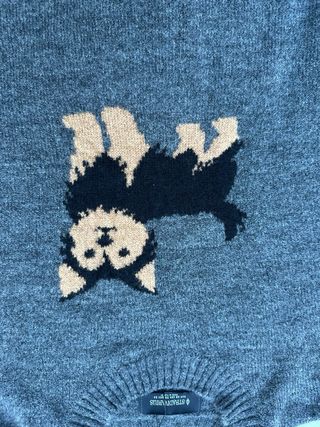 Jersey punto perro mujer talla única