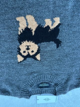 Jersey punto perro mujer talla única