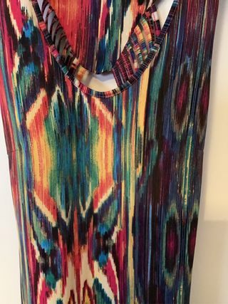 Vestito lungo fantasia Red Qeen