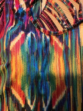 Vestito lungo fantasia Red Qeen