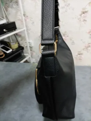 Borsa a spalla nera Cafènoir