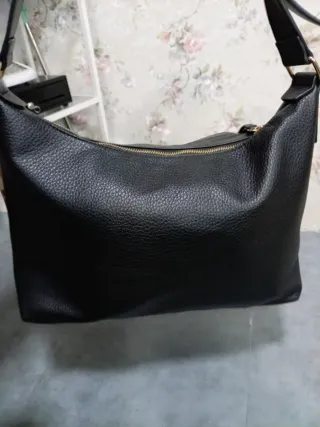 Borsa a spalla nera Cafènoir