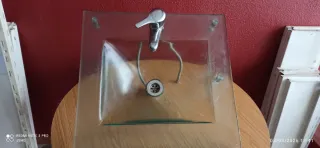 Lavabo de cristal moderno