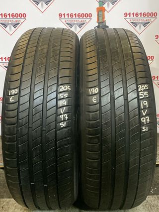 4UD 205 55 19 V MICHELIN RUEDA AL 90% VIDA UTIL