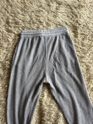 Pantalón pijama gris waffle