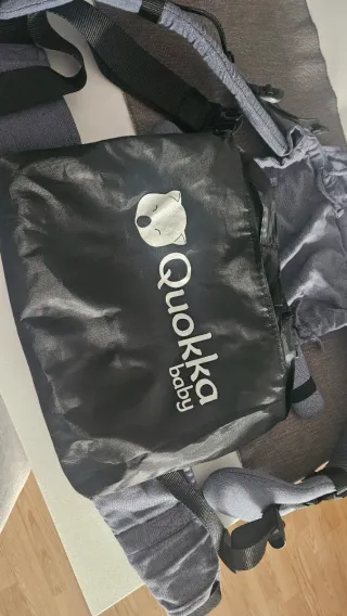 Mochila Porteo Quokka Baby E-Carrier Azul