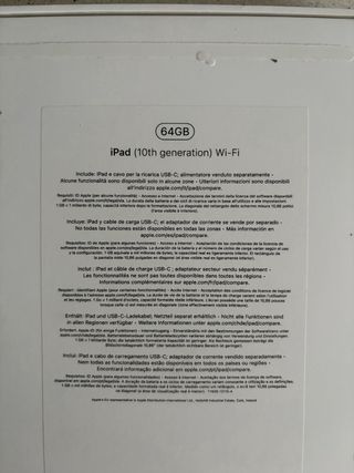 iPad 10 Azul ¡COMO NUEVO!