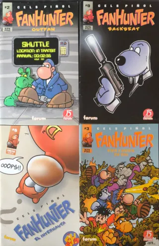 MEGA LOTE 18 Cómics FANHUNTER - Cels Piñol