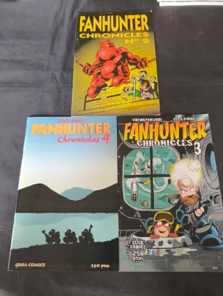 MEGA LOTE 18 Cómics FANHUNTER - Cels Piñol