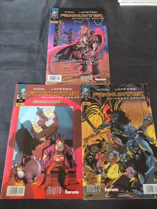MEGA LOTE 18 Cómics FANHUNTER - Cels Piñol