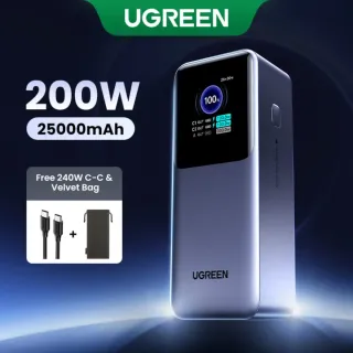 Powerbank UGREEN 25000mAh 200W TFT