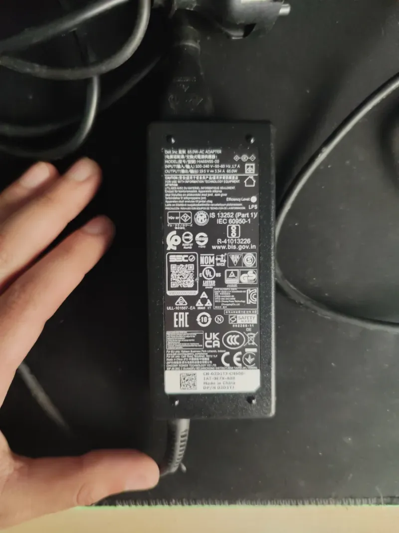 Adaptador de Corriente Dell 65W HA65NS5-00
