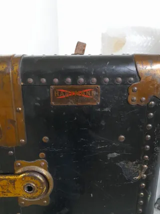 Baúl Armario Antiguo Estilo Steamer