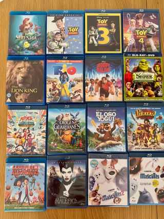 MEGAPACK 43 Películas Disney y Animación Blu-ray