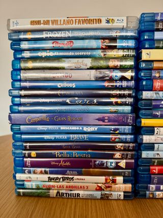 MEGAPACK 43 Películas Disney y Animación Blu-ray