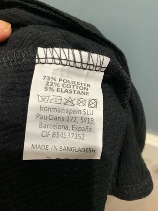 Chaqueta Ironman Crew para hombre