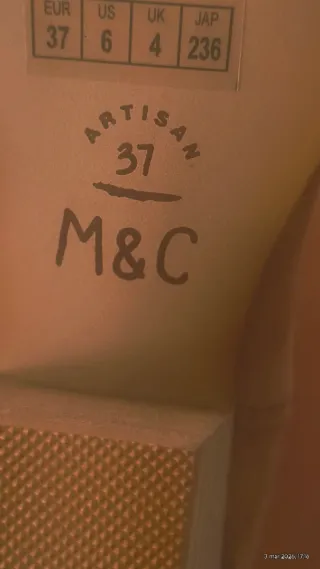 Botines Musse & Cloud Hope Beige/Marrón