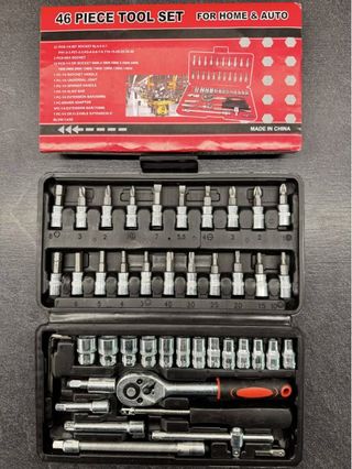 ◆PRECINTADO◆ Juego destornilladores coche (46 p)