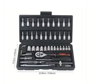 ◆PRECINTADO◆ Juego destornilladores coche (46 p)