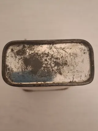 Tanica metallo olio auto Venus rara