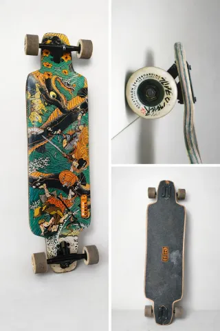 Longboard Oxelo Decathlon