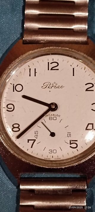 Orologio Perseo Argento e Bianco