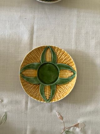Vajilla Vintage Maíz Cerámica
