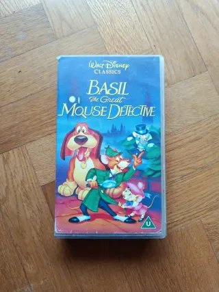 Película VHS Basil The Mouse Detective