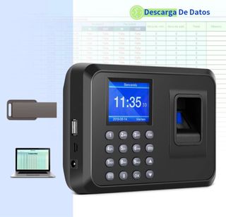 Máquina Fichar Control Asistencia Huella SIN ABRIR