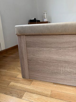 Canapé doble abatible con almacenaje